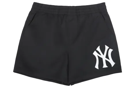 MLB New York Yankees Shorts Unisex Black