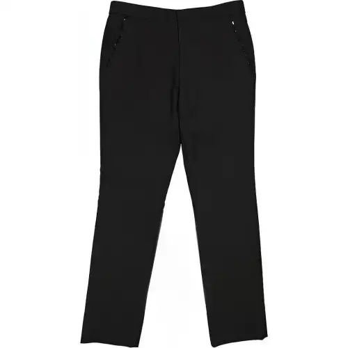 Burberry Suit Pants Men's Black Moderate