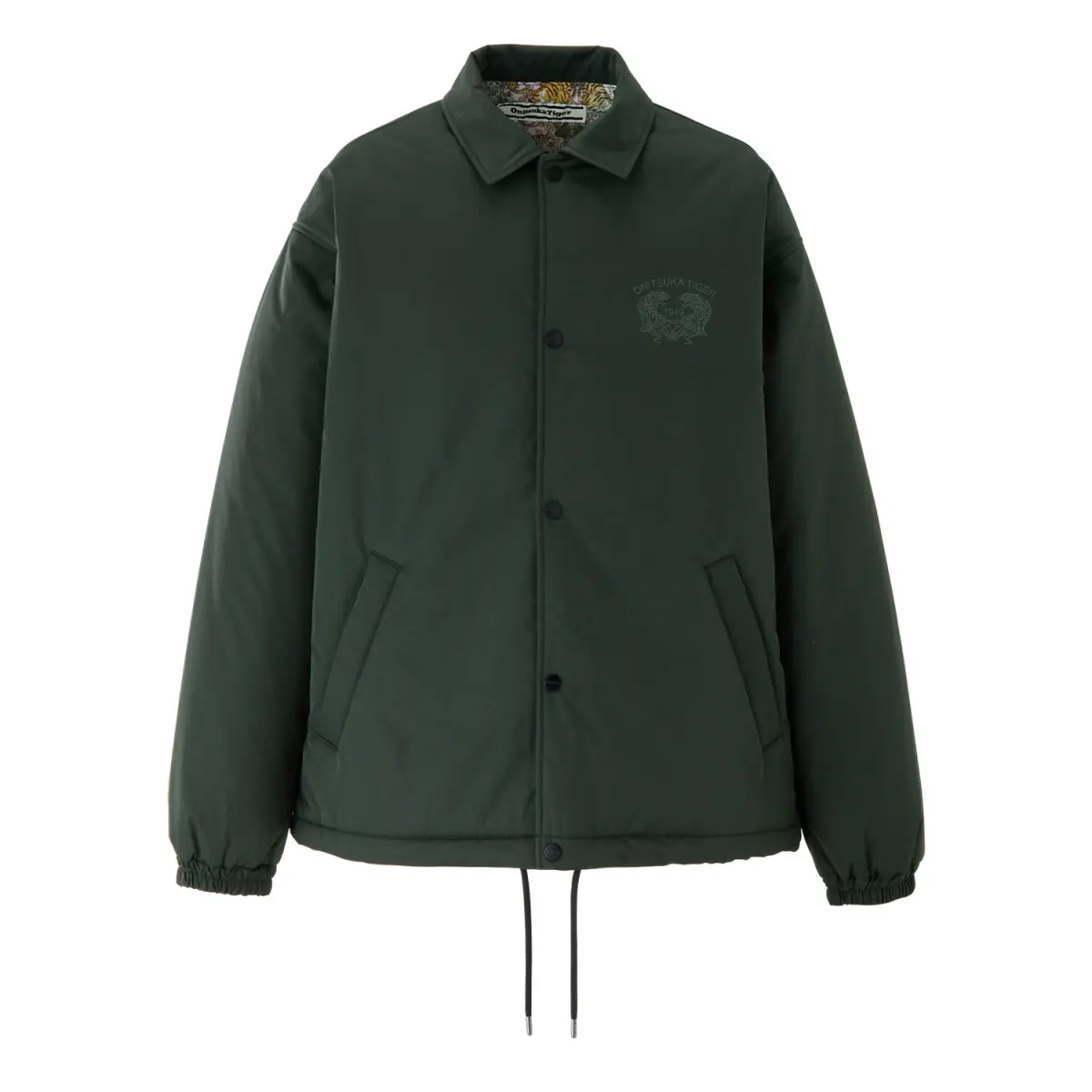Onitsuka Tiger COACH JACKET Jackets & Coats Unisex Army Green