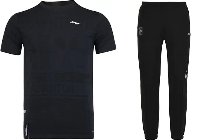 Li Ning Casual Sportswear Men's Crew Neck Moderate