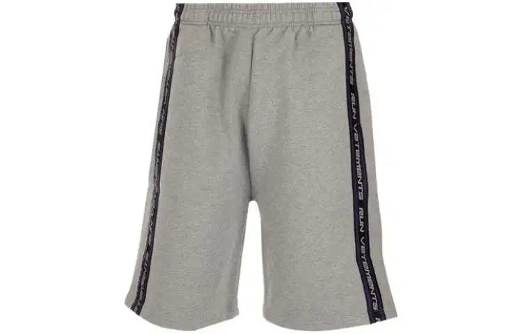 Vetements Casual Shorts Men's Gray Moderate