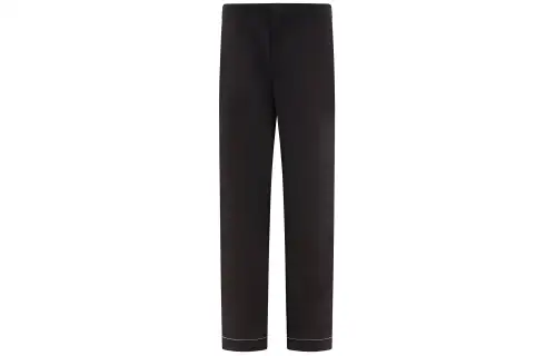 PRADA Straight Silk Trousers