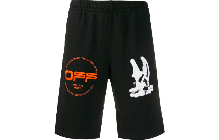 OFF WHITE SS20 Casual Shorts Men's Moderate