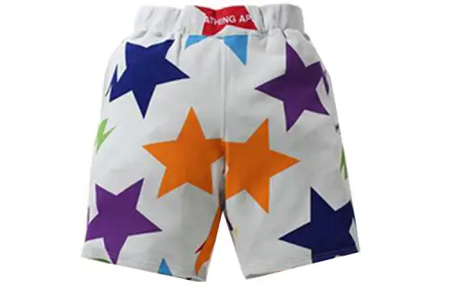 Bape Sta Pattern Wide Fit Sweat Shorts
