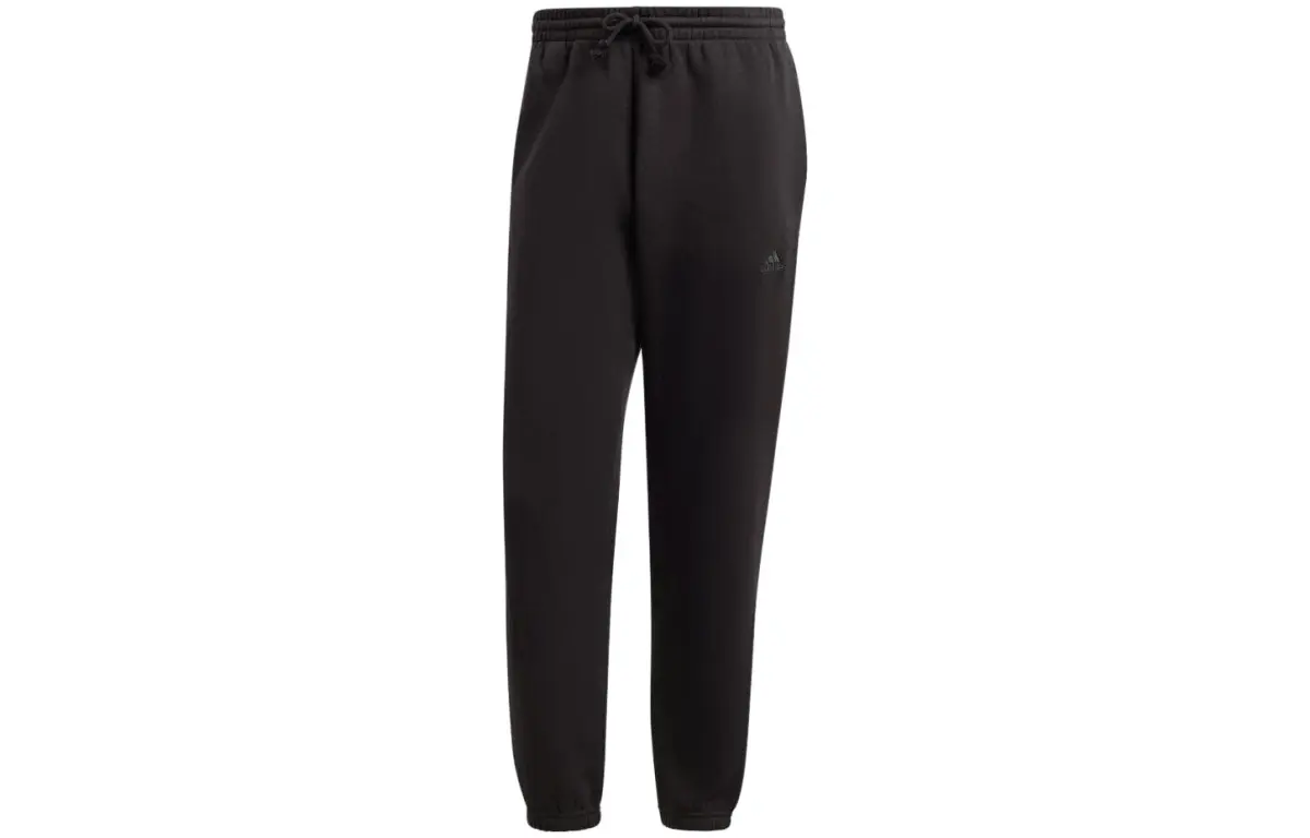 Adidas Casual Pants Men's Black Moderate Cuffed Pants