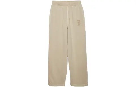 New Era Casual Pants Unisex Khaki Moderate Straight Fit Pants