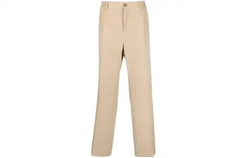 Golden Goose Casual Pants Men's Khaki Moderate Straight Fit Pants