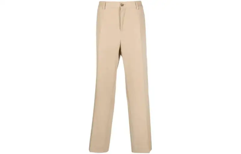 Golden Goose Casual Pants Men's Khaki Moderate Straight Fit Pants