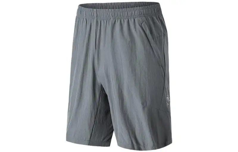 ANTA Casual Shorts Men's Mud Green Thin