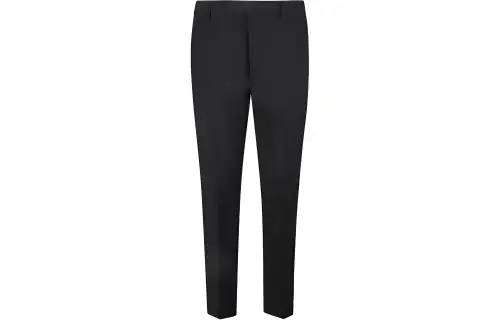 PRADA Logo Patch Tailored Trousers