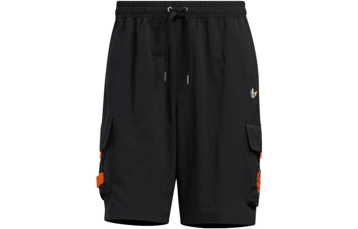 Adidas Originals Casual Shorts Men's Black Moderate