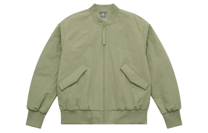 New Balance Puffer Jacket Unisex Olive Green