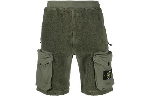 STONE ISLAND Casual Shorts Men's Green Moderate