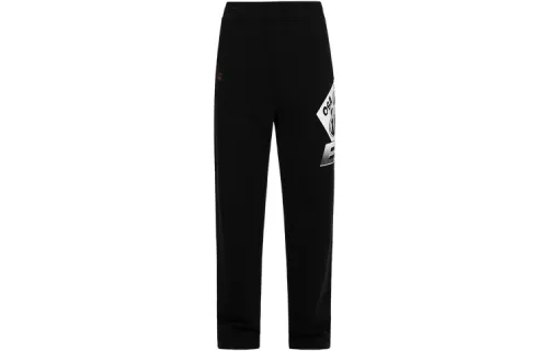 EVISU Casual Pants Men's Black Moderate Straight Fit Pants
