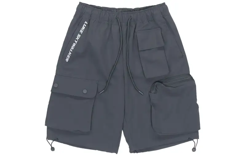 Li Ning Li Ning X Star Wars, Collaboration Casual Shorts Men's Ebony Black