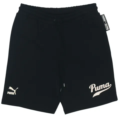 PUMA Classic Coaches Casual Shorts Men's Black Moderate