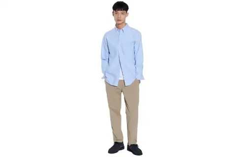 UNIQLO Casual Pants Unisex Moderate Straight Fit Pants