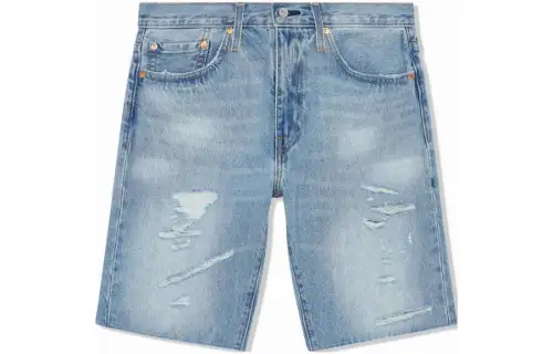 Levis Denim Shorts Men's Blue Moderate