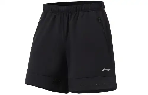 Li Ning Running Collection Casual Shorts Men's Black Moderate