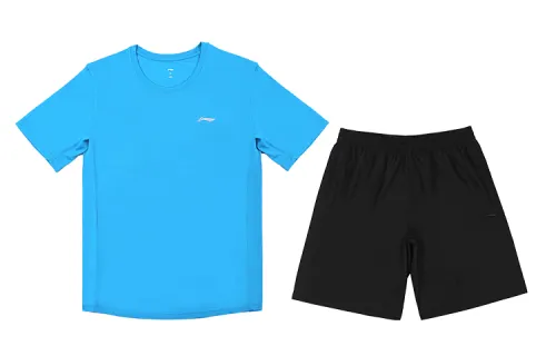 Li Ning Casual Sportswear Men's Blue+Black