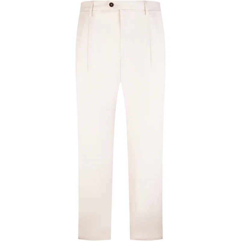 Tommy Hilfiger Suit Pants Men's Ecru
