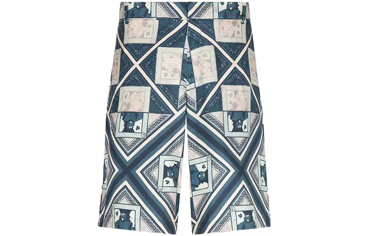 DIOR Quarterly New Products Casual Shorts Men's Blue Moderate