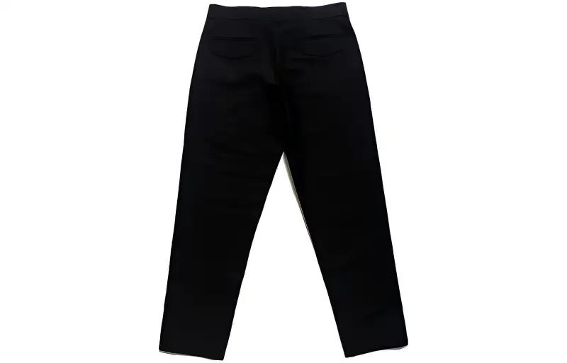 DIOR Front Flap Pants With Oblique Belt