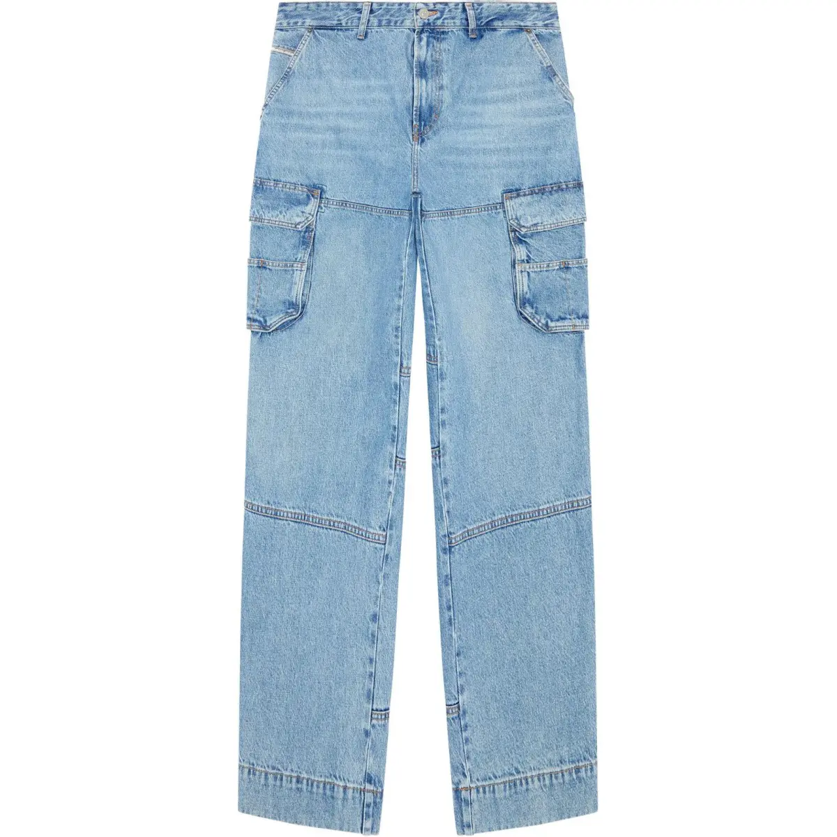 DIESEL D Fish Straight Leg Cargo Jeans