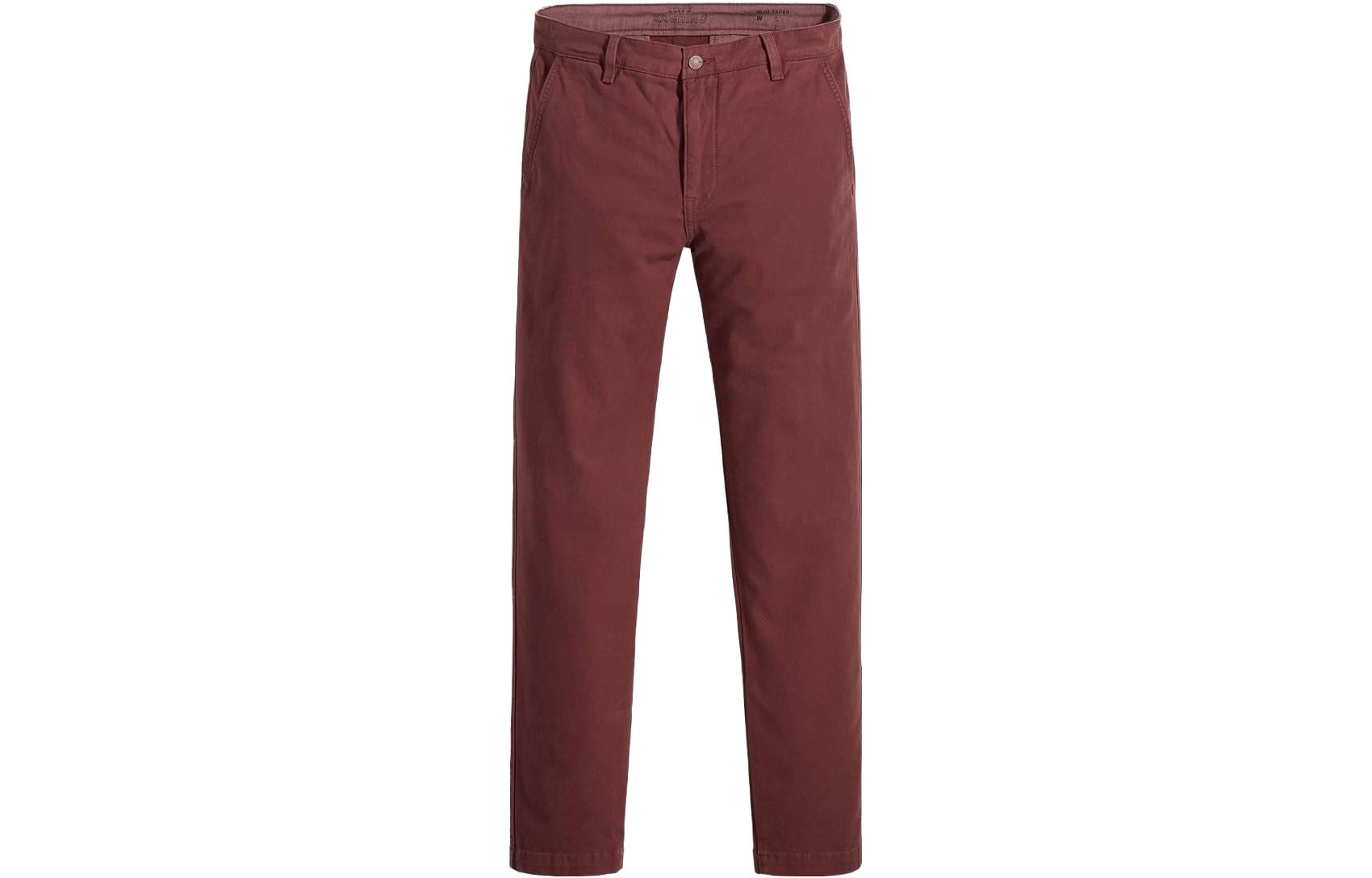 Levis Casual Pants Men's Brown Moderate Straight Fit Pants