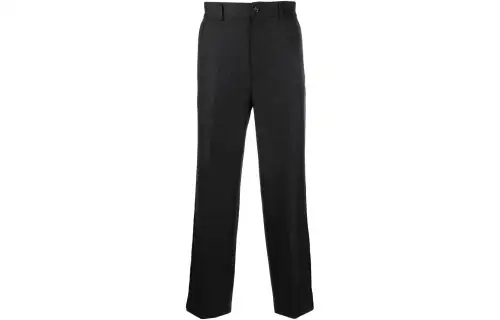 GUCCI Casual Pants Men's Black Moderate Straight Fit Pants