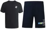 Li Ning Casual Sportswear Men's Crew Neck Moderate