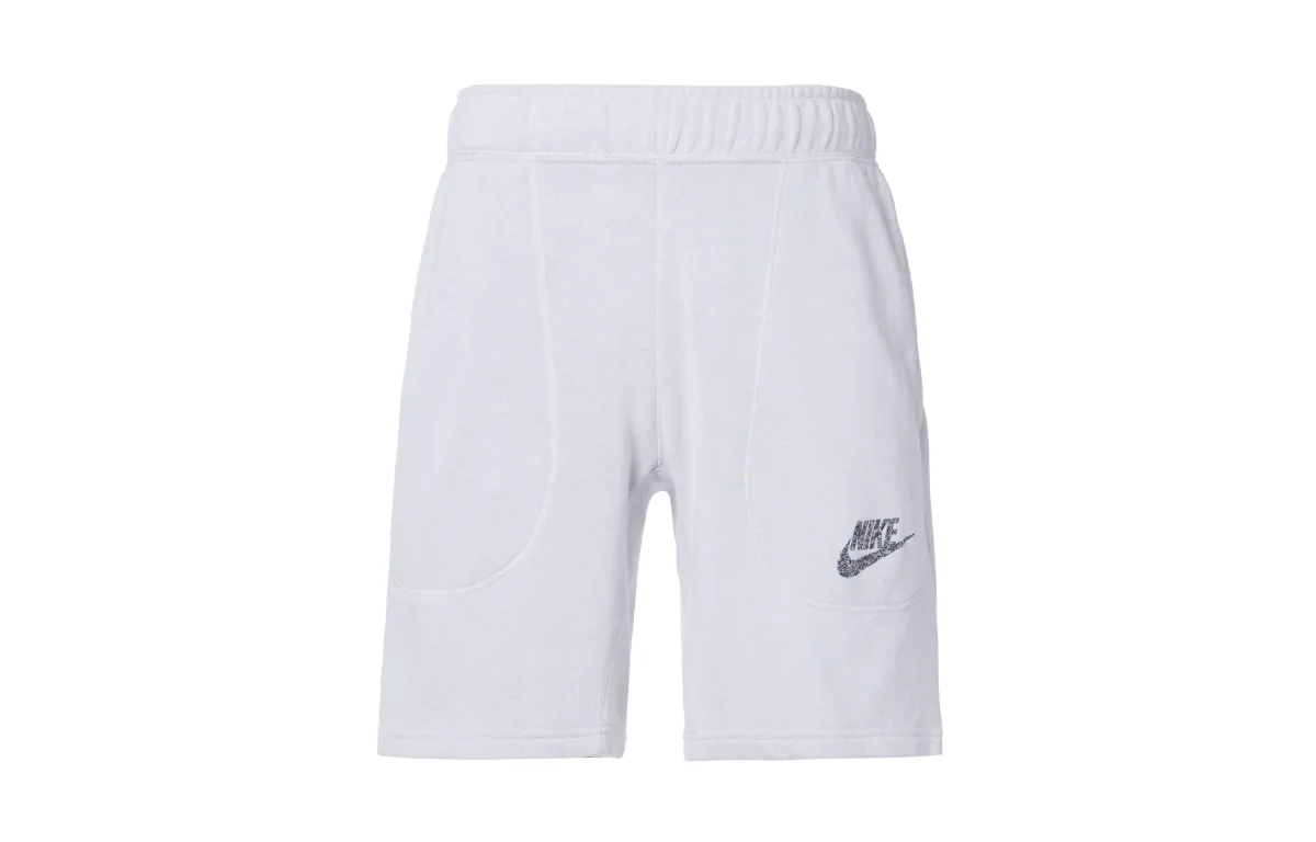 Nike Casual Shorts Men's Solid Color Moderate Straight Fit Pants