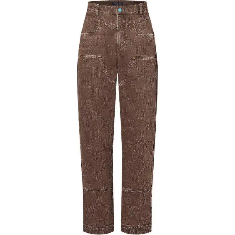 LOUIS VUITTON Damier Workwear Denim Pants