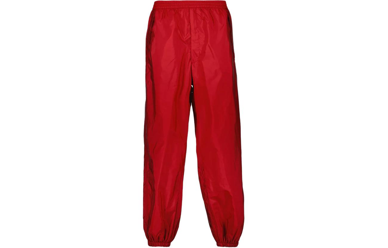 Prada Re-Nylon Logo Plaque Track Pants