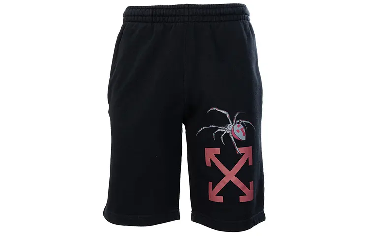 OFF WHITE FW20 Casual Shorts Men's Black Moderate