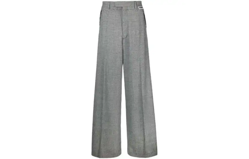 Vetements Casual Pants Unisex Gray