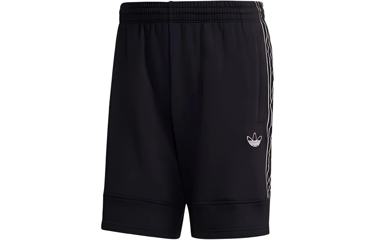 Adidas Originals Casual Shorts Men's Black Moderate