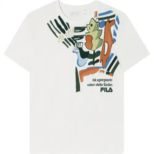FILA T Shirt Men's Cloud White WT
