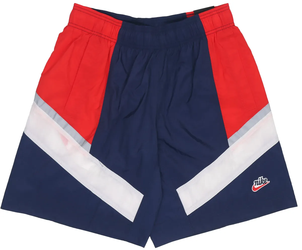 Nike Casual Shorts Men's Dark Navy Blue/Pepper Red/White Moderate