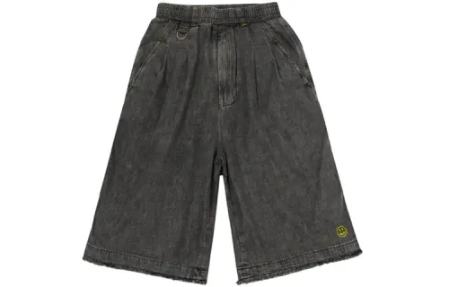 Drew House Smiley Collection Denim Shorts Unisex