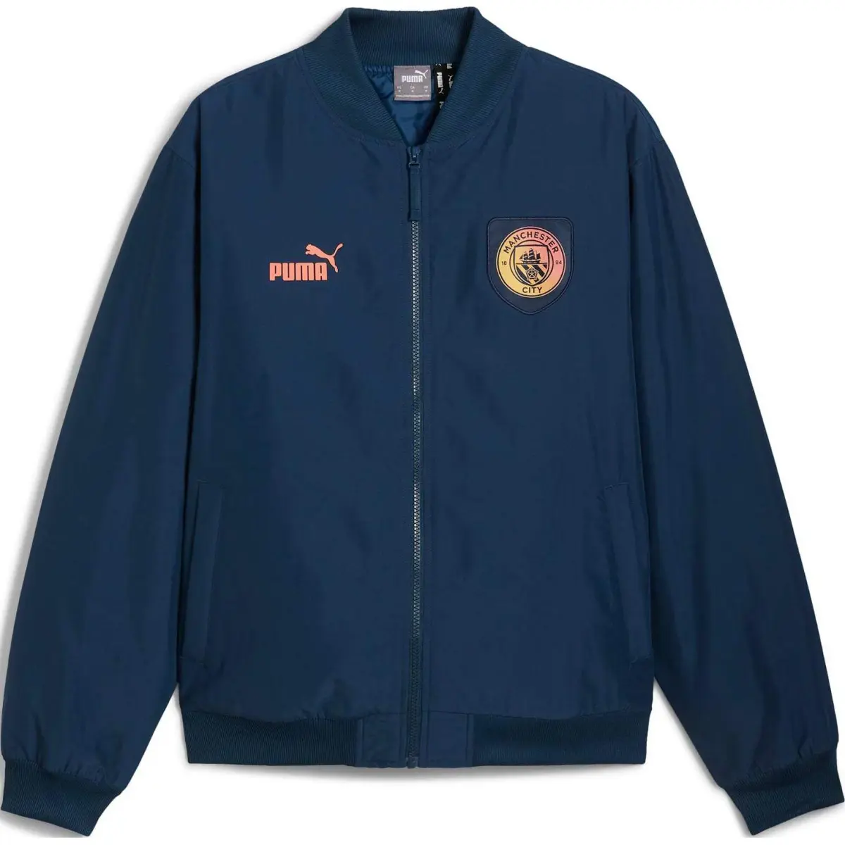 PUMA Manchester City FW24 Jacket Men's Ocean Blue