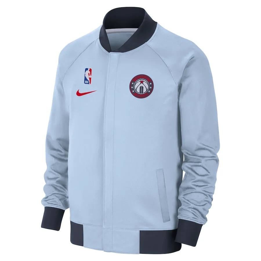 Nike x NBA Washington Wizards Jacket Men's Blue