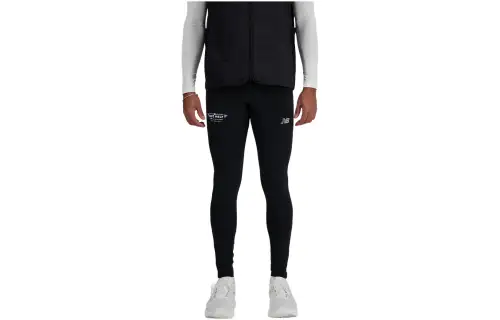 New Balance United Airlines NYC Half NB Sleek Tight Casual Pants Men's Black