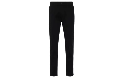UNIQLO Casual Pants Men's Black Moderate Straight Fit Pants