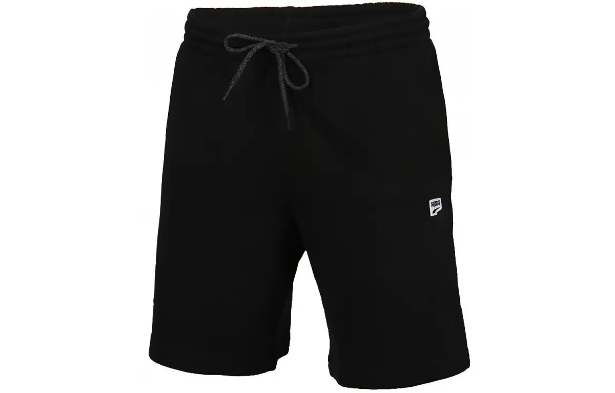PUMA Casual Shorts Men's Black Moderate