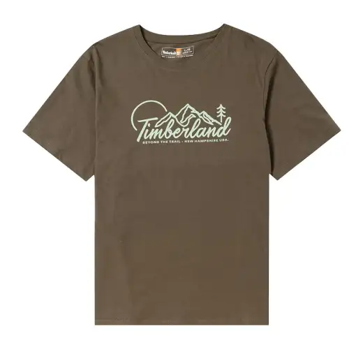 Timberland T Shirt Men's Army Green