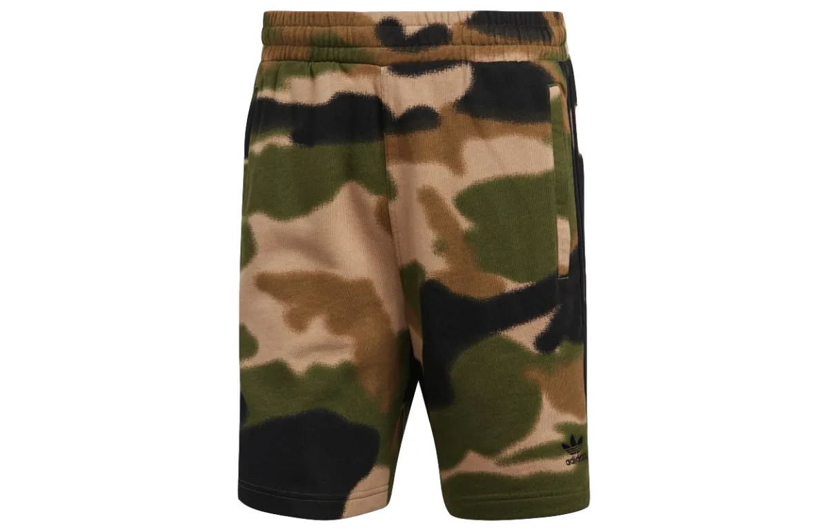 Adidas Originals Casual Shorts Men's Army Green