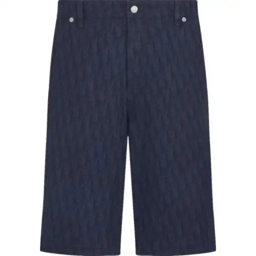 DIOR FW22 Cargo Shorts Men's Marine Blue