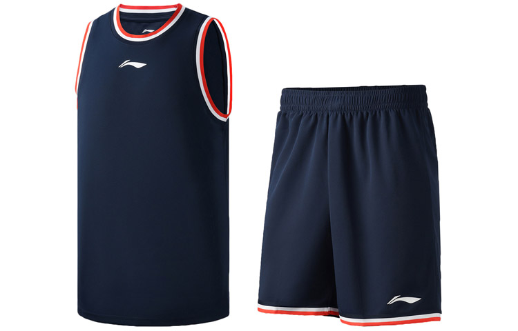 Li Ning Basketball Collection Set Men’s Guangdong Blue