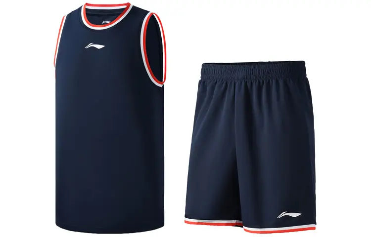 Li Ning Basketball Collection Set Men's Guangdong Blue